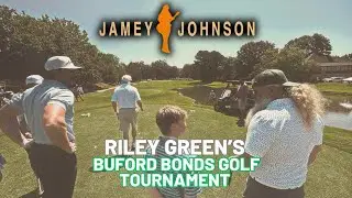 Riley Green&rsquo;s Buford Bonds Golf Tournament, a day of music, memories, and giving back.#jameyjohnson