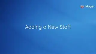 Adding new staff