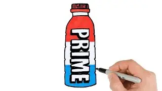 How to Draw Prime Drink | Super Easy Step-by-Step Tutorial!