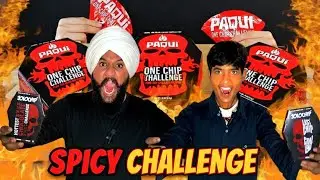 One Chip Challenge 🔥🥵|Jolo Chip Challenge 🔥 |Extra  Spicy 🔥🥵 