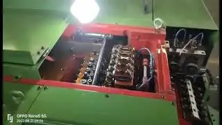видео работы станка холодной высадки под пустотелую заклепку