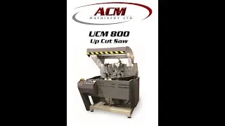 UCM800 Up Cut Miter Saw-Aluminum and PVC