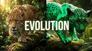 Jungle Creatures Transform Before Your Eyes | AI Animal Fusion ASMR