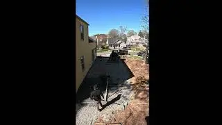 backyard landscape remodel