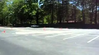 Chris's 4th run at Autocross at Corvair Springfest
