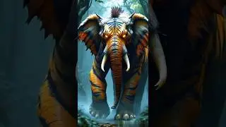 Elephant + Tiger 😳😱 || Meet the Hybrid Animals That Are Changing the Animal Kingdom #facts #animals
