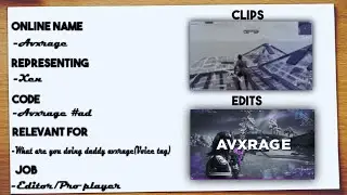 Xen Avxrage|Starstruck💫& Moments✨|Client Work