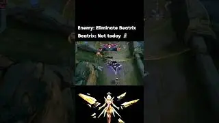 Insane Savage using Beatrix 💣💥#shorts  #mobilelegends #mlbb #beatrix