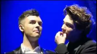 George Shelley and Jaymi Hensley Kiss