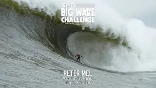 Peter Mel at Mavericks - Big Wave Challenge 2024/25 Entry