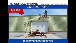 *FOR SALE* 2018 JLG T350 #JLG #towableboomlift