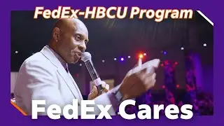 Jerry Rice helps unveil FedEx-HBCU Student Ambassador Program Third Cohort
