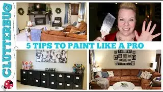 HOME DECORATING TIP - 5 TIPS TO PAINT A ROOM LIKE A PRO