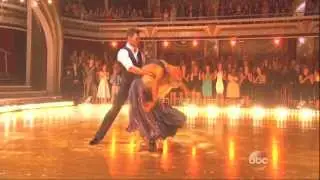 Peta Murgatroyd & James Maslow dancing Foxtrot on DWTS 3 17 14