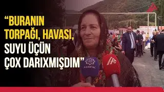 Köç karvanı Ağdərənin Kolatağ və Vəngli kəndlərinə çatıb – APA TV