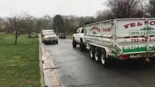 spring cleanup mulching flower beds Good luck everyone 2018 season