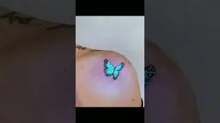 UV TATTOO IDEAS 🔥 #uvink #tattoo @inkhemplotattooideas