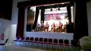 Foundry Bar Band - sound check in the Village Hall