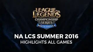 TSM vs NV, C9 vs NRG, CLG vs P1, APX vs FOX - NA LCS week 4 Day 3 Highlights All Games 2016