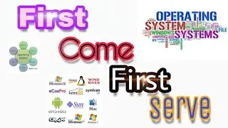 First Come First Serve - CPU Scheduling Algorithm || Operating system concept