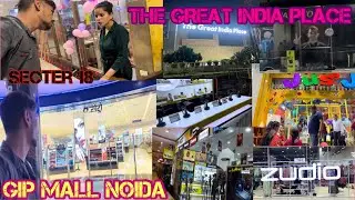 The Great India Place Mall Noida GIP Mall Vlog  Sunday Shopping Tour #deepoovlog #gipmallnoida #vlog