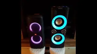 JBL Partybox 300 vs Philips ntx 400 --Sound comparison--