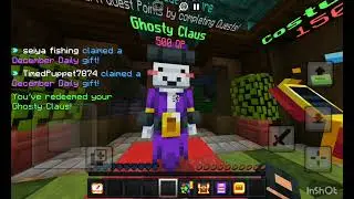 Hive skywars with gosty skin