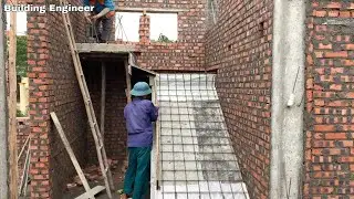 Traditional Technique of Building Reinforced Concrete Support for Amazing Indoor Staircases