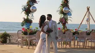 Tropical Paradise Beach wedding