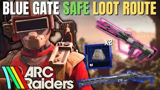 INSANE Blue Gate SOLO Loot Run Guide in Arc Raiders! EPIC Blueprints & RARE Weapons