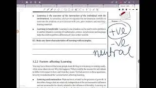 D.el.ed NIOS COURSE 502 BLOCK 1 UNIT 1 PART 1 for KVS PRT/DSSSB 