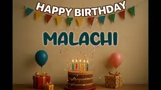 Malachi&rsquo;s Happy Birthday Song 🎈 | Custom Track by XBirthdays for Kids & Adults