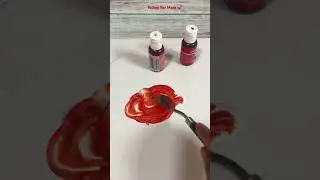 How to make vermillion red | Reddish orange | Scarlet Color #colormatching #shortreels