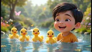 Ducky Wings Go Flap, Flap, Flap! Rhyme Song | Popular Nursery Rhyme | Educational Kids Songs