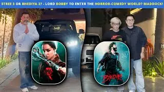 Stree 3 Or Bhediya 2? - Bobby Deol With Maddock Man Dinesh Vijan! Lord Entering Horror-Comedy World?