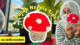 PUNCH NEEDLE for BEGINNERS | Embroidery & Rug making tutorial & Tips by Marie 