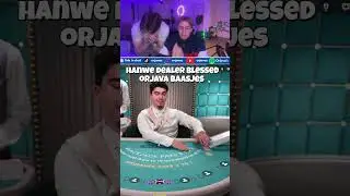 hanwe dealer blessed orjava baasjes #casino #slotscasinogames #blackjack