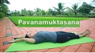 Yoga For Beginners - Pavanamuktasana by Yogarogyam | പവനമുക്താസനം