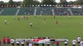 WU23 2015 | Germany vs Great Britain - Quarterfinal (Open)