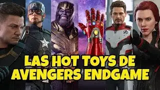 Las HOT TOYS de AVENGERS ENDGAME | ¡El Guantelete de Stark es increíble!