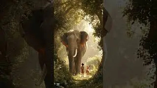 The Gentle Giant and the Little Friend | Heartwarming Forest Adventure in 4K