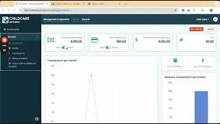 Childcare Software - A walkthrough of our billing dashboard