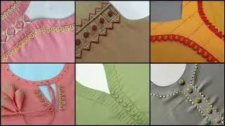 simple and Beautiful Round |Neck Designround neck |designboat neck designgala designsimple neckdesig