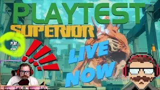 SUPERIOR - ALPHA TEASER PLAYTEST LIVE!!! - DRIFTER GAMES - NFT SALES SOON