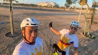 Riding into the Sunrise|| OFW Cyclist