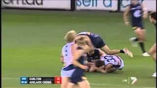 Murphy & Dangerfield crash - AFL