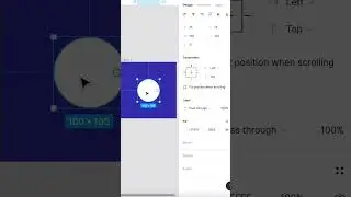 Как создать кольцо прогресса в Figma / How to create progress-ring in Figma #shorts #figma