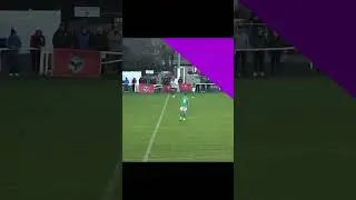 Funny Moment During Non League Football (FA Vase) Game! | Player Falls Over Taking Freekick #shorts