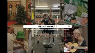 WEEKLY VLOG: The first day at school, Black Friday, Hockey games, Christmas mood