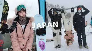 Eating & snowboarding our way through JAPAN